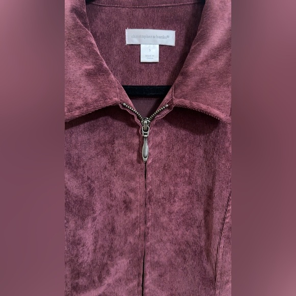 Christopher & Banks Corduroy Jacket - Picture 3 of 11